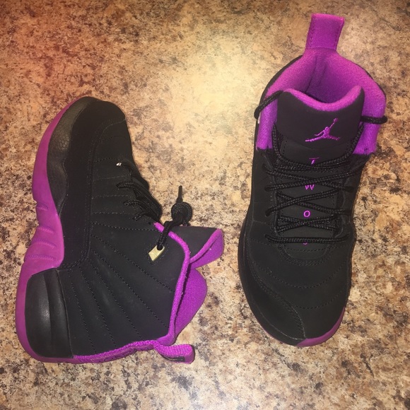 purple bottom jordans